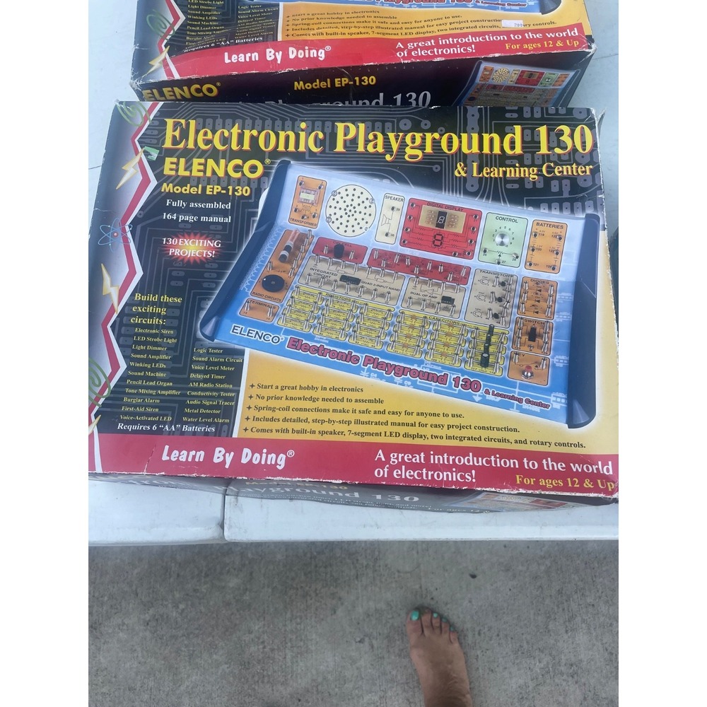 Elenco 130-in-1 Electronic Playground and Learning Center